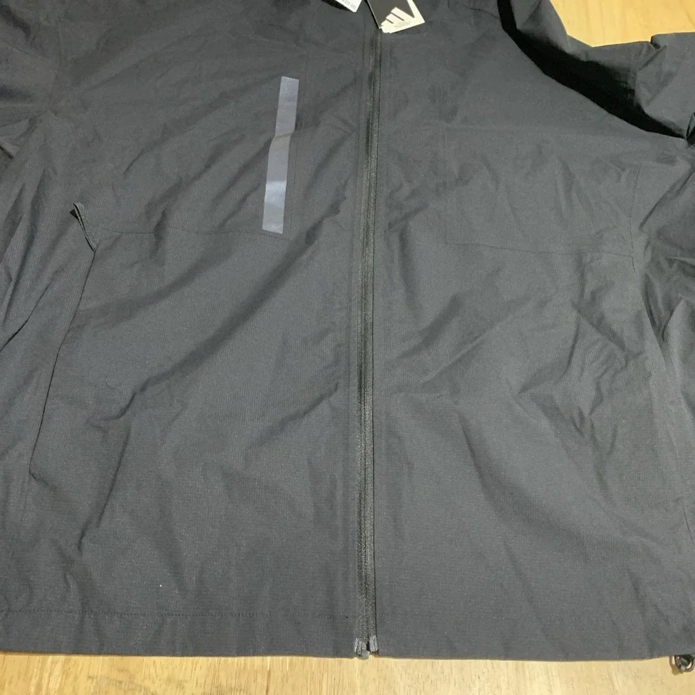 adidas Myshelter 2.5Layer Rain.Ready Light Jacket Mens Size XL Casual Athletic O